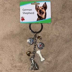 German Shepherd keychain